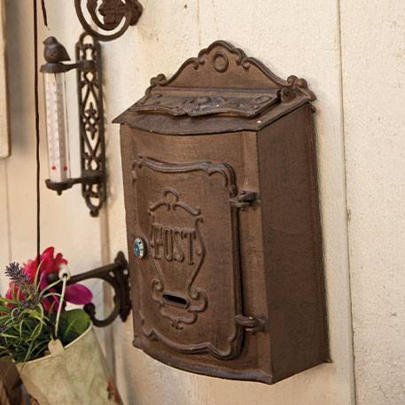 Bronzen brievenbus van Clayre & Eef