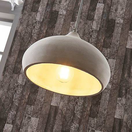 Beton-Pendelleuchte Morton, Ø 29 cm