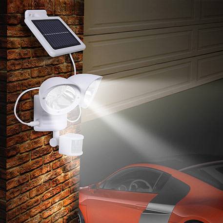 Lampa solarna z czujnikiem do ściany Maex