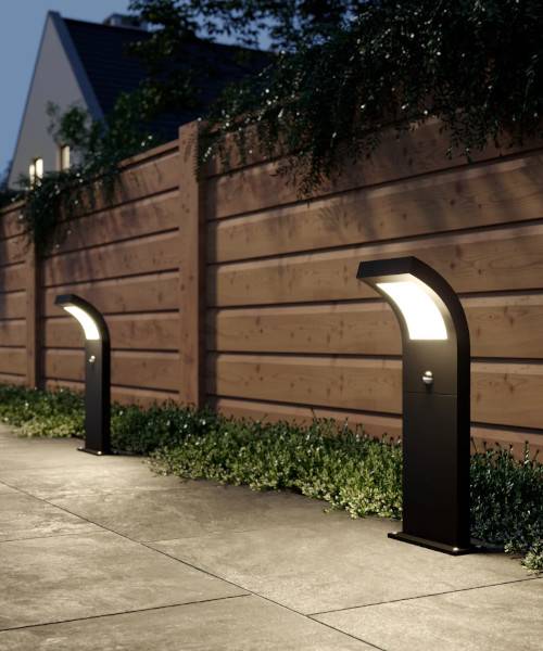 Außenbeleuchtung erhöht die Gebäudesicherheit