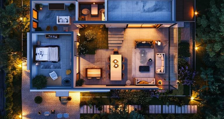 Belysningskoncept i huset