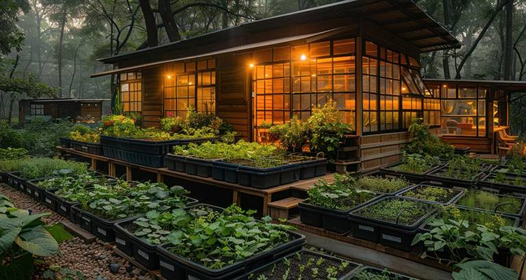 Gartenhausbeleuchtung