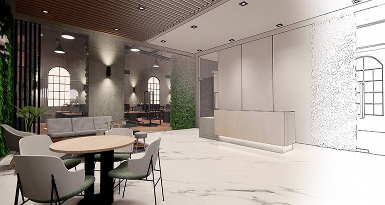 Lighting concept for property fitters