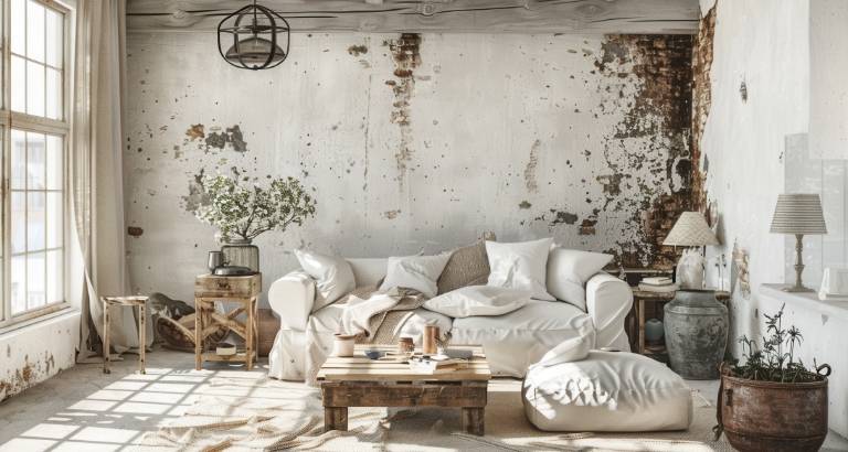 Lámparas Shabby Chic