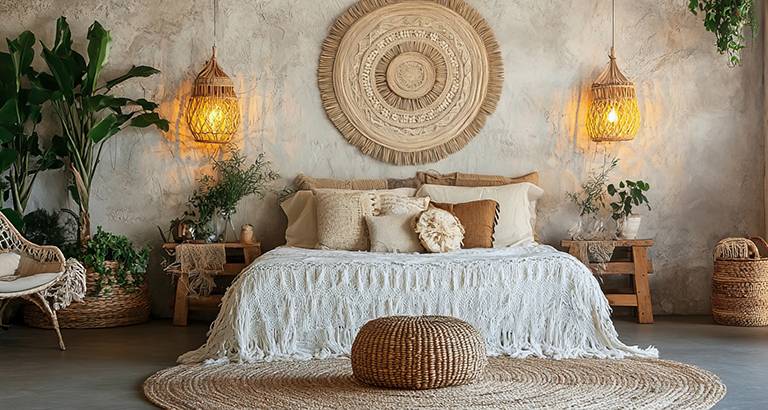 Lămpi boho chic
