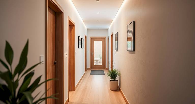 Idee per l'illuminazione del corridoio