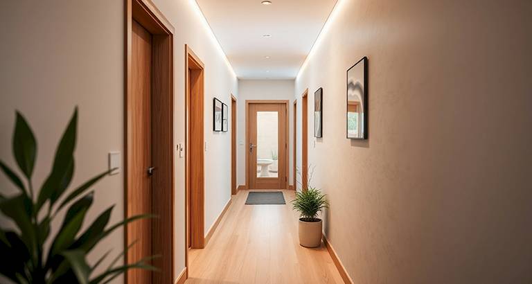 Pomysły na oświetlenie korytarzy