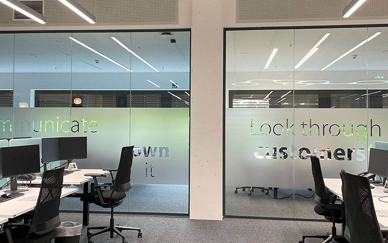 Open Space Bereich Büro Fulda