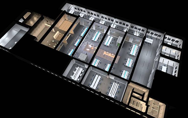 Realizácia projektu Kancelária Fulda