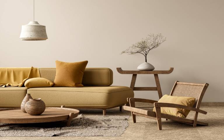 Wabi Sabi in the living room