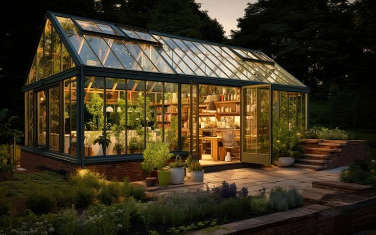 Gleichmäßige Ausleuchtung im Gewächshaus