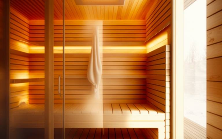 Sauna wellnessruimte