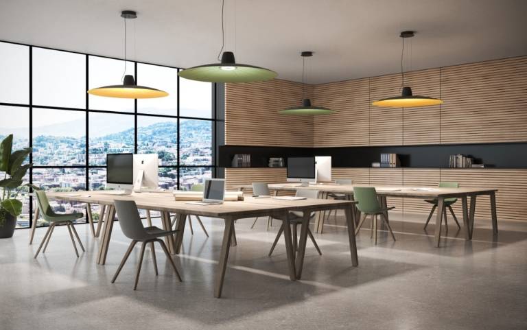 Åpent kontorlandskap