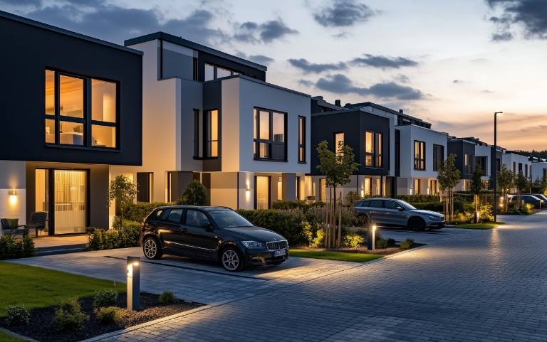 Lighting for small car parks