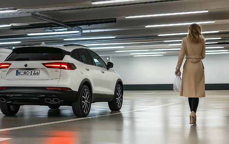 Lighting for large car parks