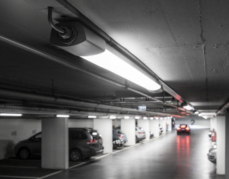 Overvåket parkeringskjeller