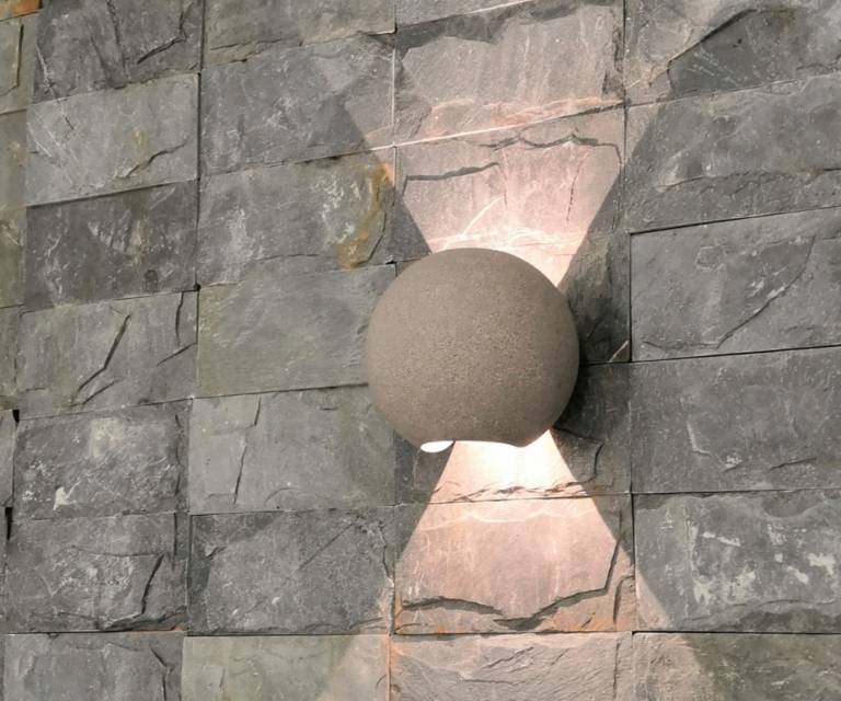 Todas las lámparas de exterior de hormigón