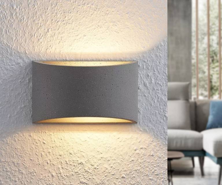 Apliques de pared de hormigón