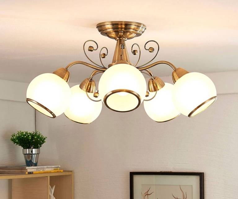 Φωτιστικά οροφής αντίκες