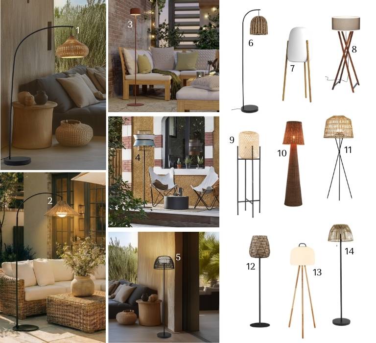 Des déclarations lumineuses entre daybed et sundowner