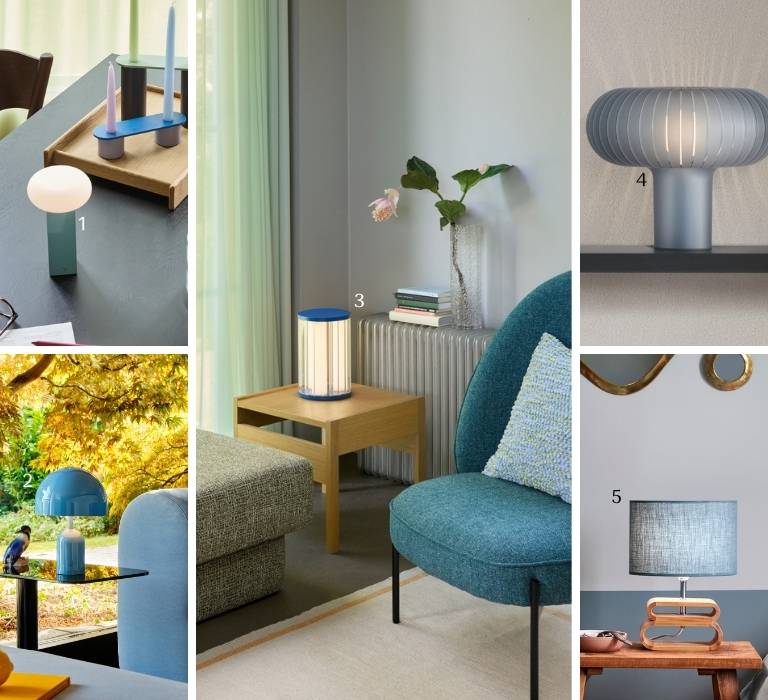 Blautöne: mutig und designstark