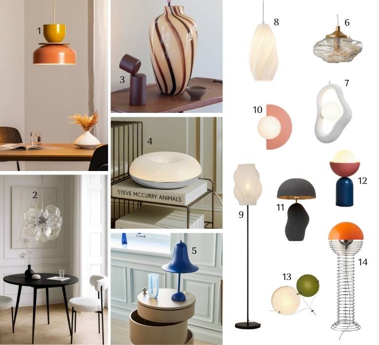 Galerie-Gefühl für Zuhause: Beleuchtung als kleine Kunstobjekte