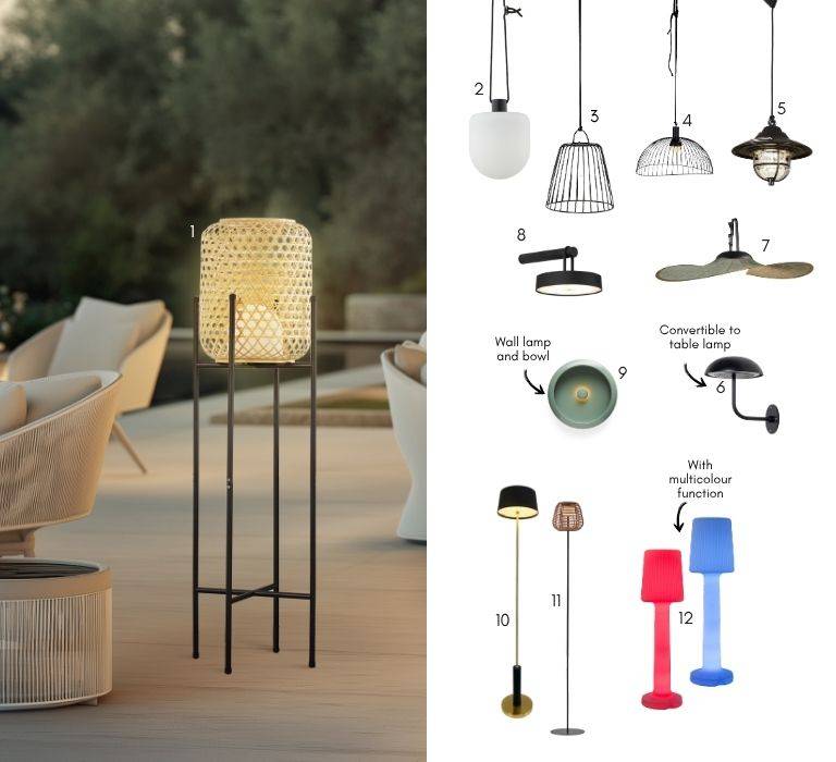 Pendel-, Steh- und Wandlampen mit Akku