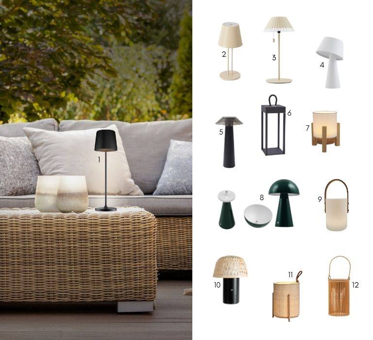 Portable Lights im Skandi-Flair