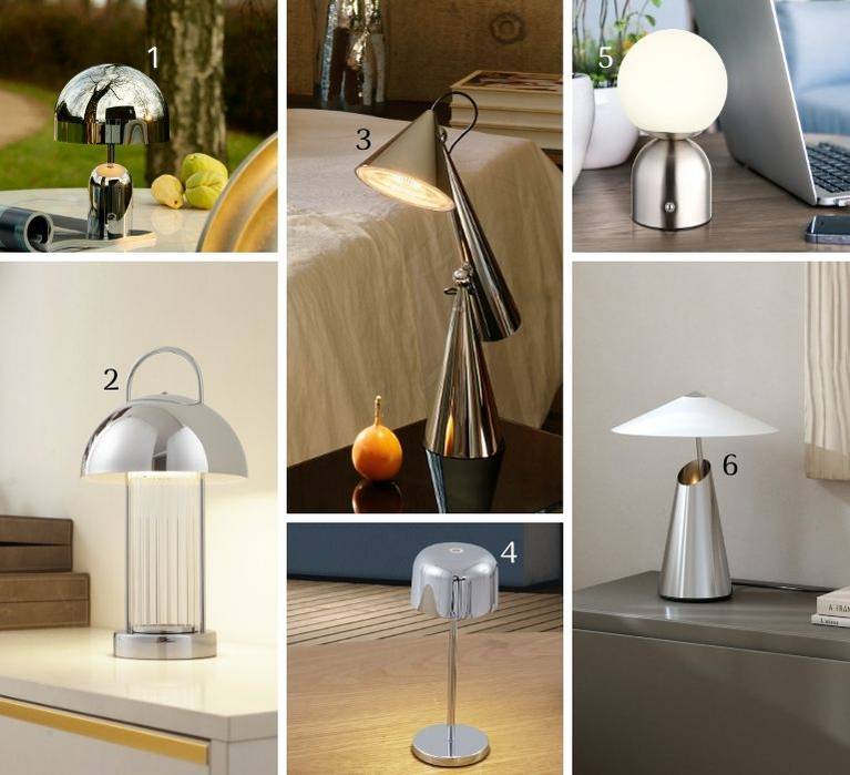 Table lamps - sculptures of light