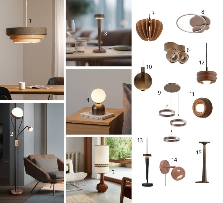 Erdige Brauntöne für Geborgenheit & Wärme