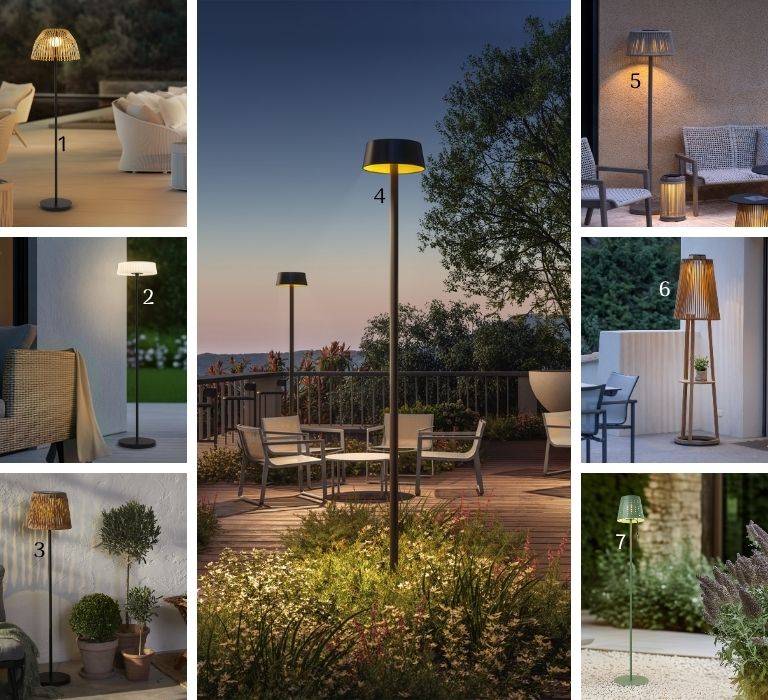 Terrassen-Stehlampen
