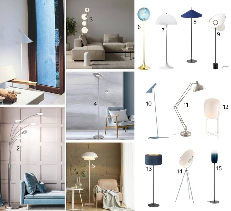 Stehlampen: Kühles Licht mit wohnlicher Wirkung