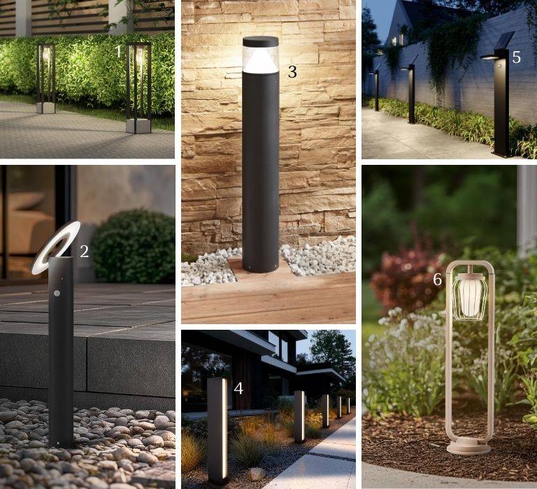 Wegeleuchten: die helle Linie durchs Dunkel