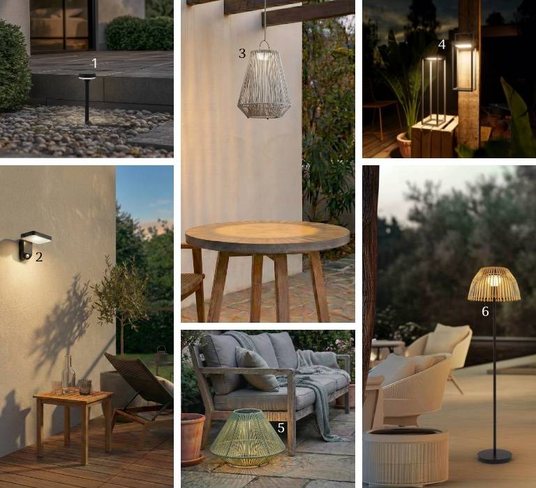 Parvekkeiden ja terassien valaistustunnelma