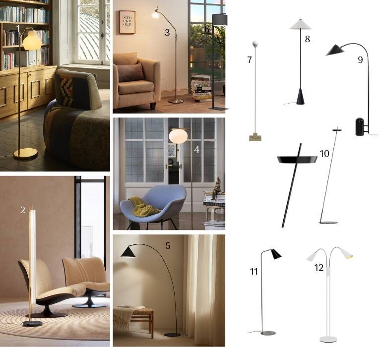 Stehleuchten: Lichtskulpturen zum Umstellen