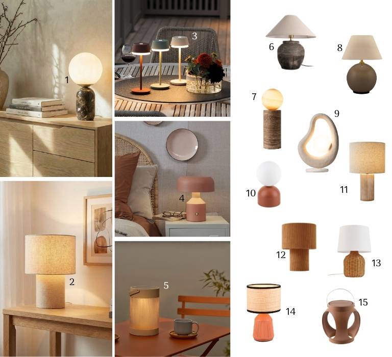 Tischlampen: Warme Akzente auf Augenhöhe