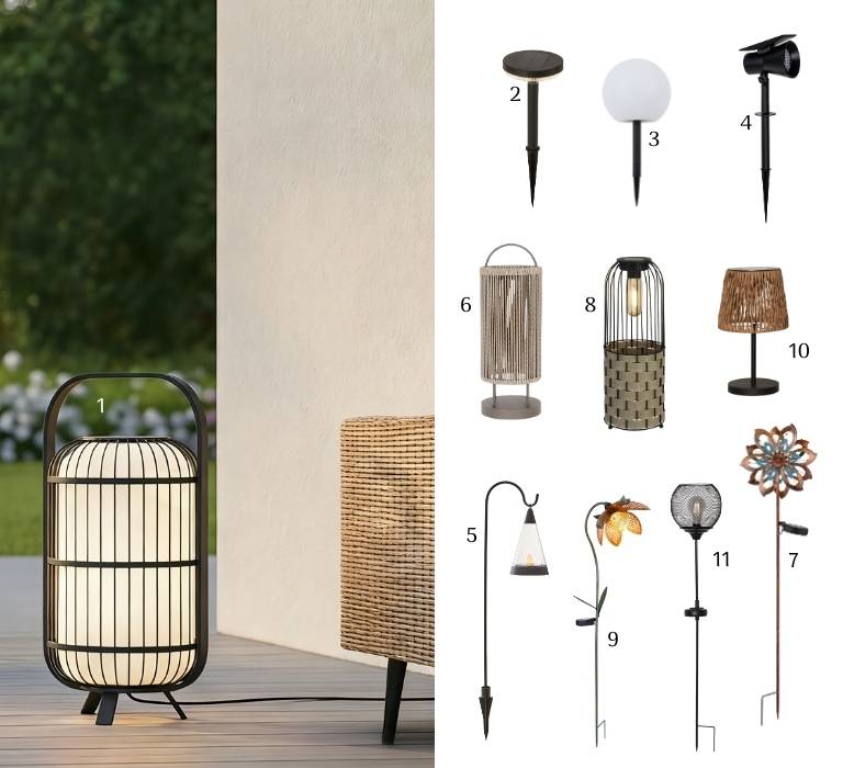 Belysningsidéer för påskträdgården