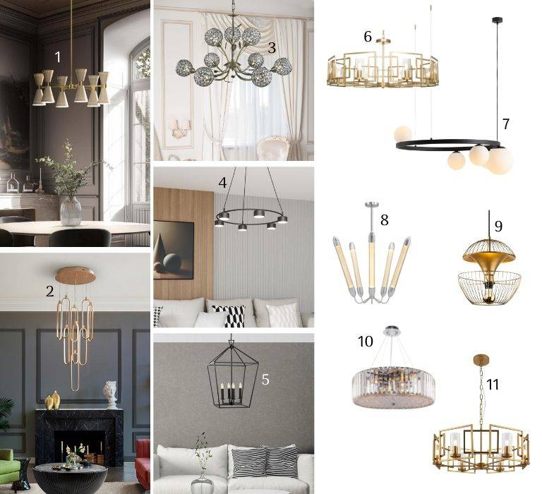 Geometrische Eleganz ganz modern