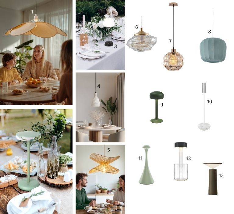 Lichtideen für die Ostertafel