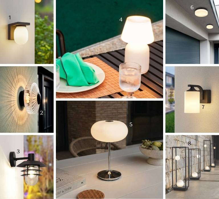 Lichtblicke für draußen mit stilvoller Leichtigkeit