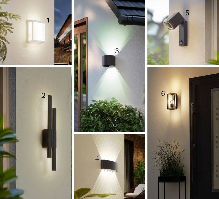 Außenwandleuchten: Architektur im Rampenlicht