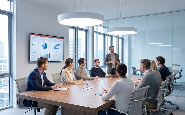 Kaltweißes Licht