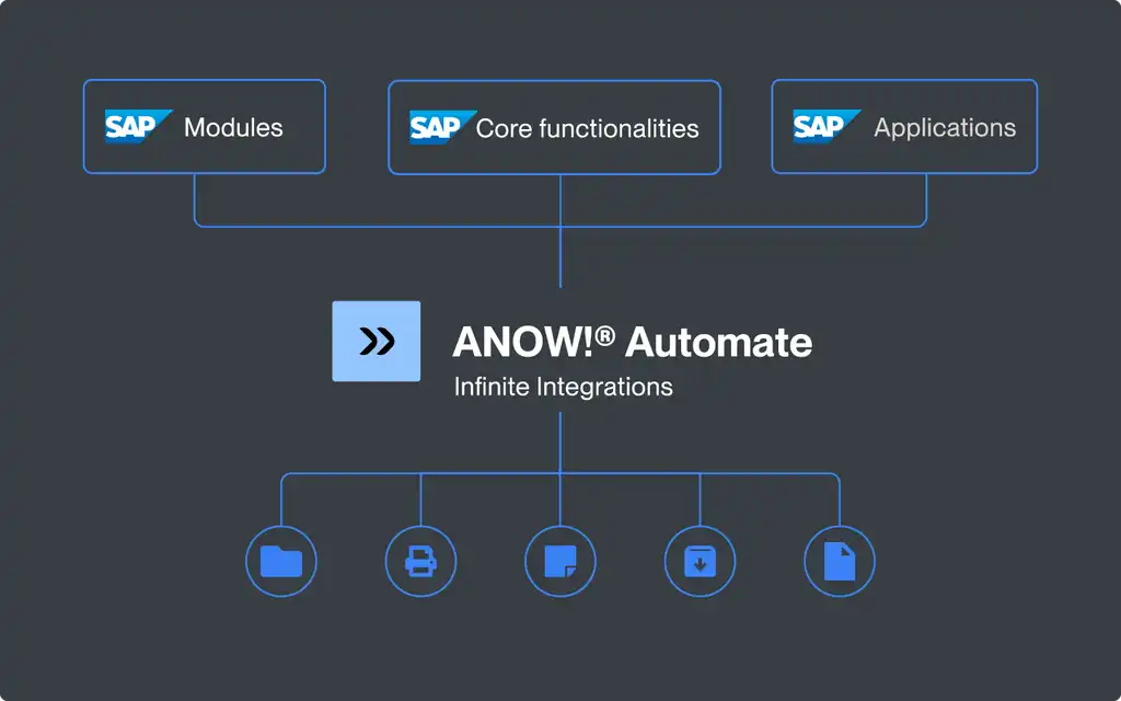 Native support for SAP web service and BAPI calls, enabling direct access to core SAP functionalities.