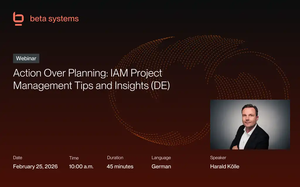 Webinar cover image on IAM Project Management Tips