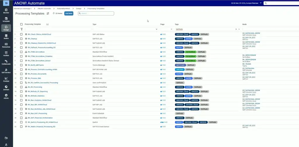 ANOW! Automate SAP Workflow Processing Screenshot