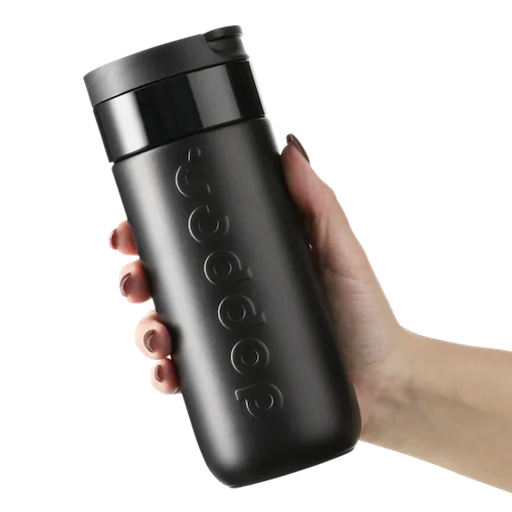 Insulated (580 ml) - Blazing Black x Flip Straw