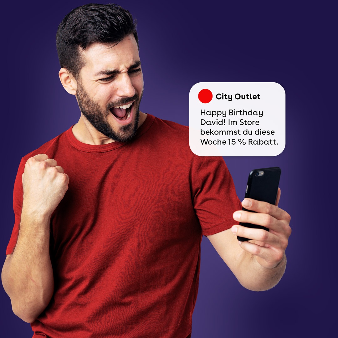 Der Retail-Händler City Outlet erzielt mit SMS-Aussendungen zum Geburtstag ein signifikantes Umsatzplus. City Outlet verwendet dafür das Salesforce-Plug-in von LINK Mobility und websms.