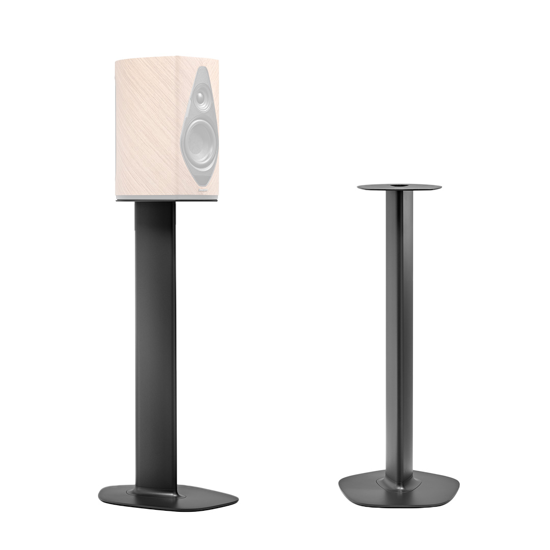 Duetto Aluminum Wireless Bookshelf Speaker Stands | Sonus faber