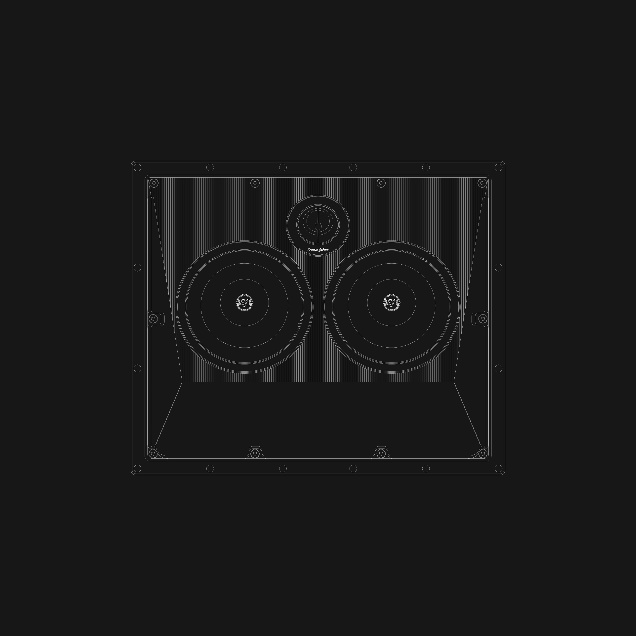 Palladio PC-563P In-Ceiling Speaker | Sonus faber