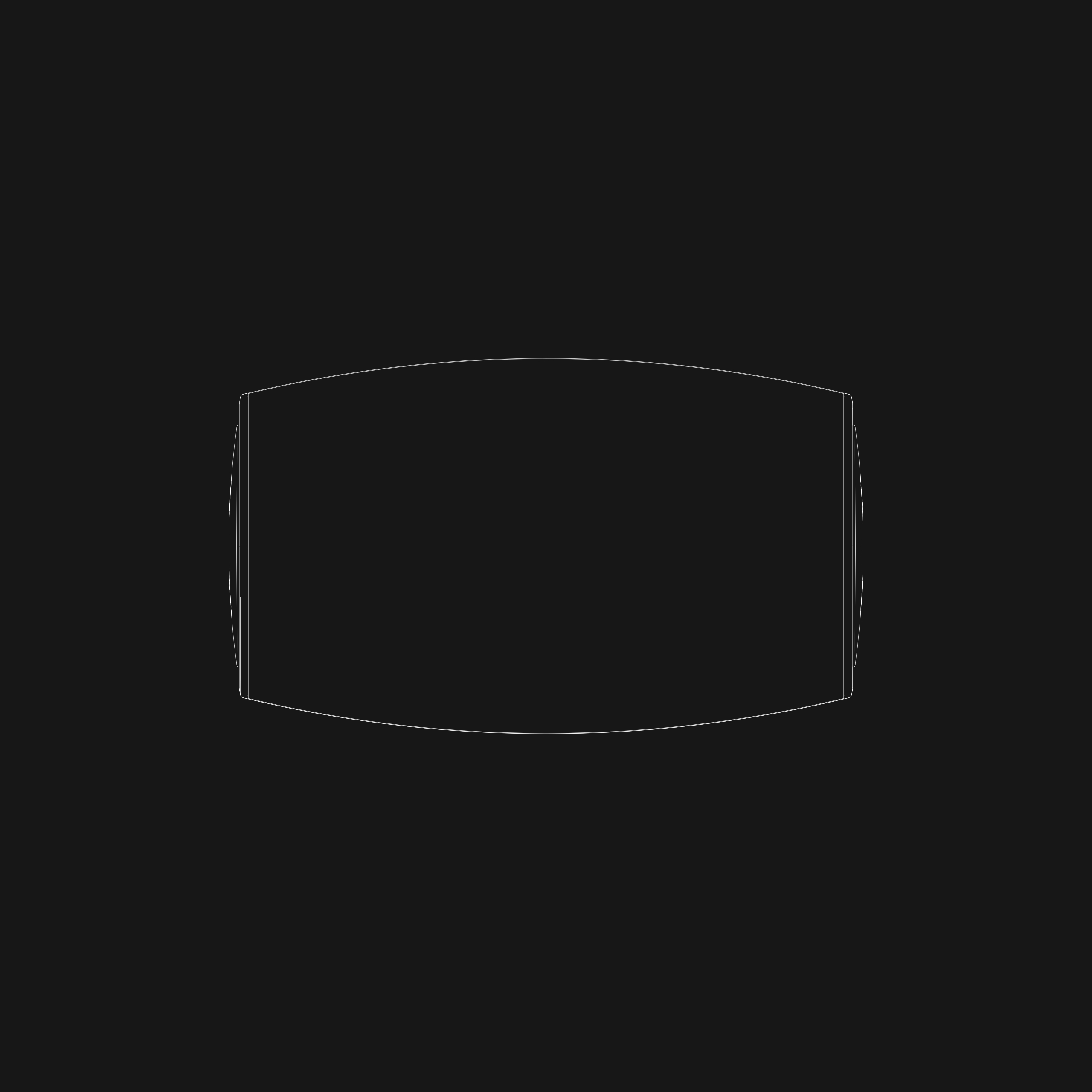 Monochromatic technical drawing of the Sonus faber Aster outdoor speaker, accentuating its sleek design.